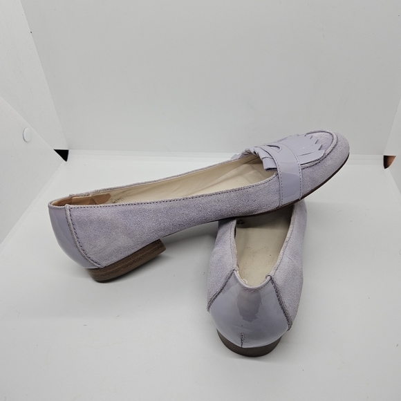 Gap lavender suede kilty loafers size 8 - Picture 6 of 10